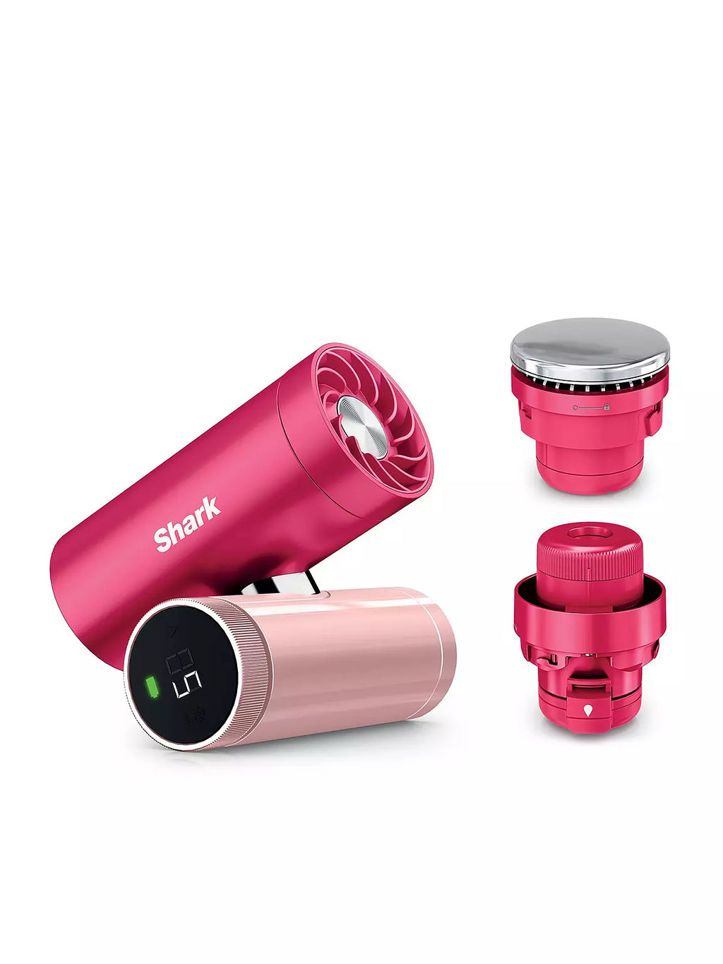 Shark ChillPill Portable 3-in-1 Fan, Mist & InstaChill System – Dragon Fruit FA022UKPK